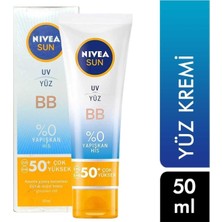 Kazan Hobi Nıvea Sun Bb Uv Yüz Kremi 50ML 4005900475589 Kategori: Vücut Güneş Kremi