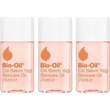Kazan Hobi Bio-Oil Çatlak Karşıtı & Nemlendirici Cilt Bakım Yağı 25 ml (3'lü Paket) - Yeni Formül