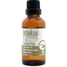 Kazan Hobi Botaniksan Haşhaş Yağı 50ML Soğuk Sıkım, Saf, Doğal, Katkısız