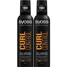 Kazan Hobi Syoss Curl Control Saç Köpüğü, 250 ml x 2, Bukle Belirginleştirici PRA-1418268-0136