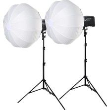 Aputure Amaran Ray 360C Rgb 2'li Lantern LED Işık Kiti