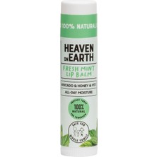 Kazan Hobi Heaven On EARTH%100 Doğal ve Organik Içerikli Fresh Mint Lip Balm Nemlendirici Besleyici Naneli Dudak Bakım Balmı
