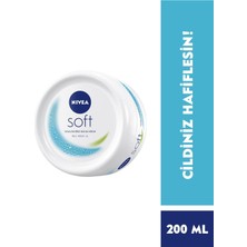 Kazan Hobi Nıvea Body Soft Nemlendirici Bakım Kremi 200 ml