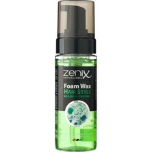 Kazan Hobi Zenix Men Series Hair Style Wax Foam Herb Blend Strong Natural 150 ml