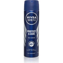 Kazan Hobi Nıvea Men Erkek Sprey Deodorant Protect&care 48 Saat Anti-Perspirant Koruma 150 ml