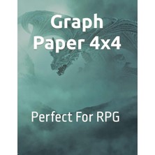 Kazan Hobi Independently Published Graph Paper 4x4: Perfect For Rpg