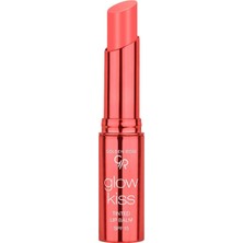 Kazan Hobi Golden Rose Glow Kiss Tinted Lip Balm Dudak Nemlendiricisi (No: Peach Shake)