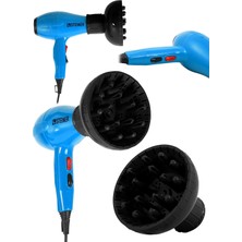 Kazan Hobi Steiner Alman 3600 Watt Professional Saç Kurutma Makinesi Ac Motor Fön Makinesi + Difüzör + 2 Adet Başlık