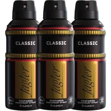 Kazan Hobi Jagler Classic Erkek Deodorant 150 ml 3 Adet