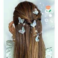 Kazan Hobi Blue Butterfly Y2K Coquette Yenitrend Toka