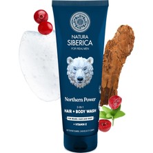 Kazan Hobi Natura Siberica Saç, Vücut ve Sakal Için Şampuan + Duş Jeli