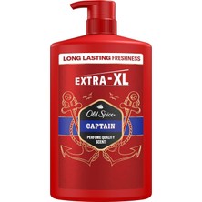 Kazan Hobi Old Spice Captain Erkekler Için Duş Jeli ve Şampuan 1000 ml Ekstra-Xl