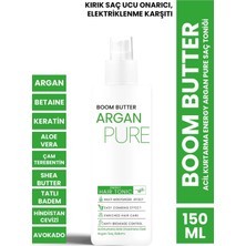 Kazan Hobi Boom Butter Acil Kurtarma Energy Argan Pure Saç Toniği 150ML