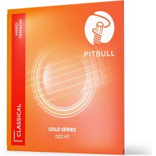 Kazan Hobi Pitbull Gold Seri Hard Tansiyon Klasik Gitar Teli Set Pena Hediyeli Gcg Ht