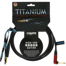 Kazan Hobi Klotz Titanium Supreme 4,5m Neutrik Altın Silent Açılı Uçlu Enstrüman Kablosu