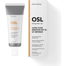 Kazan Hobi Ultrafluid + Sensitive Spf 50 Uv Defence 50 ml