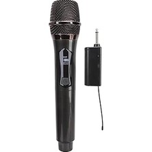 Kazan Hobi Coverzone Kablosuz Karaoke Mikrofonu 6.35MM Amfi Hoparlör Için ve Sahne Performansı Çok Amaçlı Aktiviteler Için Tak ve Çalıştır Kablosuz Mikrofon Dış Mekan Kullanıma Uygun Wn-03 (Tekli Mikrofon)