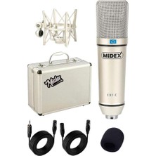 Kazan Hobi Midex Cx1 Profesyonel Üst Seviye Condenser Stüdyo Mikrofonu