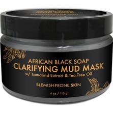 Kazan Hobi Shea Moısture Afrika Siyah Sabunu Çamur Maskesi 113GR