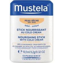 Kazan Hobi Mustela Nourishing Stick With Cold Cream 9,2mg | Çok Kuru Ciltler Için Dudak Kremi