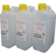 Kazan Hobi Gülköy Gül/doğal Gülsuyu 3 x 1 Litre
