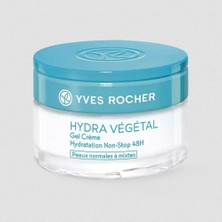 Kazan Hobi Yves Rocher Hydra Végétal - Crème Riche Pour Le Visage, Hydratation Non-Stop 48 H
