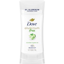 Kazan Hobi Dove Güvercin%0 Alüminyum Deodorant Çubuk Koltuk Altı Bakımı Salatalık ve Yeşil Çay Için Tahriş Etmeyen, 2,6 Oz