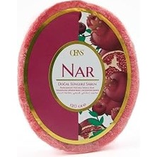 Kazan Hobi Nar Doğal Süngerli Sabun, Vücut Temizliği, Nar Kokulu, 120 Gram, Paraben Içermez