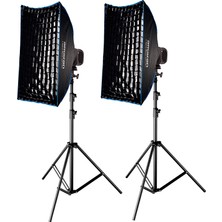 Aputure Amaran Halo 200X 200W Bi-Color Ikili LED Işık Kiti