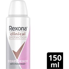 Kazan Hobi Rexona Clinical Protection Kadın Sprey Deodorant Confidence 150 ml