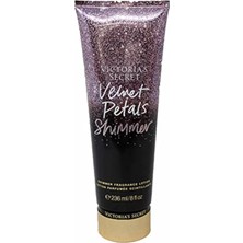 Kazan Hobi Victoria's Secret Velvet Petals Shimmer 236 ml Simli Işıltılı Kadın Vücut Losyonu