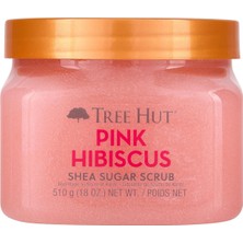 Kazan Hobi Tree Hut Pink Hibiscus Shea Sugar Scrub Vücut Peelingi 510GR