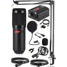 Kazan Hobi Lastvoice BM800YP Youtuber Mikrofon Phantom Stand Filtre 7.1 Seti
