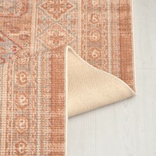 Anatolia Anatolıa Halı Lumına -Bej / Kiremit -Oturma Odası, Salon-Kolay Temizlenebilir