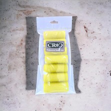 Kazan Hobi Croc 1223 Sarı 7li Mini Paket Bigudi Cırtlı Saç Bigudisi Çap 2cm