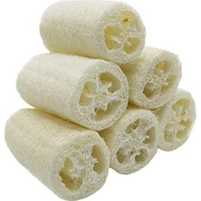 Kazan Hobi %100 Doğal 6'lı Paket 10,16 cm Lacivert, Spa Küvette Cilt Bakımı Için Peeling Fırçası, En Iyi Luffa Vücut Temizleme Süngeri, Ölü Derileri Çıkarır