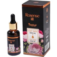 Kazan Hobi Rosense Nemlendirici Besleyici Gül ve Jojoba Yağlı Cilt Bakım Yağı 30ML 3 Adet