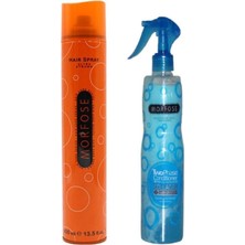 Kazan Hobi Morfose Saç Spreyi Turuncu 400ML + Fön Suyu Collagen 400ML