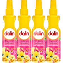 Kazan Hobi Dalin Kolay Saç Tarama Spreyi, 200 Ml, Badem Özlü, 4'lü Set