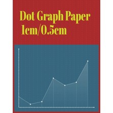 Kazan Hobi Dot Graph Paper 1cm/0.5cm: Dot Grid Graph Paper