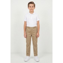 Kinderos Beli Lastikli Kaşkorse Çocuk Okul Pantolonu 8431-8331