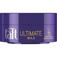 Kazan Hobi Taft Ultimate Wax Saç Şekillendirici Krem, 75 Ml, Parlak Kristal Görünüm