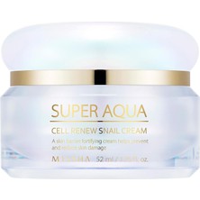 Kazan Hobi Mıssha Salyangoz Özlü Nemlendirici & Aydınlatıcı Krem 52ML Super Aqua Cell Renew Snail Cream