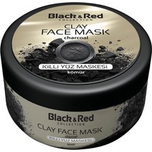 Kazan Hobi Black & Red Kil Yüz Maskesi Kömürlü 400GR
