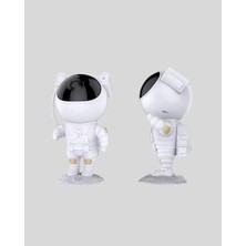 Astronot Galaksi Projeksiyon Lambası Bluetooth Bağlantılı ve Uzaktan Kontrollü