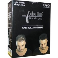 Kazan Hobi Color One Hair Color One Saç Fiberi ve Sabitleyici Saç Spreyi Seti