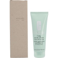 Kazan Hobi Clinique 7 Day Scrub Krem Rinse Off Formula 100 ml Krem Peeling 1 Paket (1 x 100 Ml)