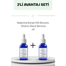 Herbaderm Yaşlanma Karşıtı Cilt Serumu Advanced Night Repair Onarıcı Gece Serumu Ikili Set 20 ml  + 20 ml