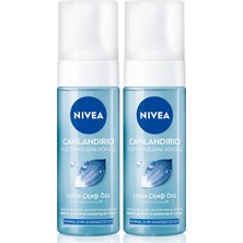 Kazan Hobi Nıvea Canlandırıcı Yüz Temizleme Köpüğü 150ML, Lotus Çiçeği, Cildi Temizlerken Kurutmaz, Normal Ciltler, Yüz Bakım, X2 Adet
