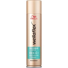 Kazan Hobi Wellaflex Invisible Hold Görünmez Tutuş Sağlayan Saç Spreyi Extra Strong Hold - 400 ml